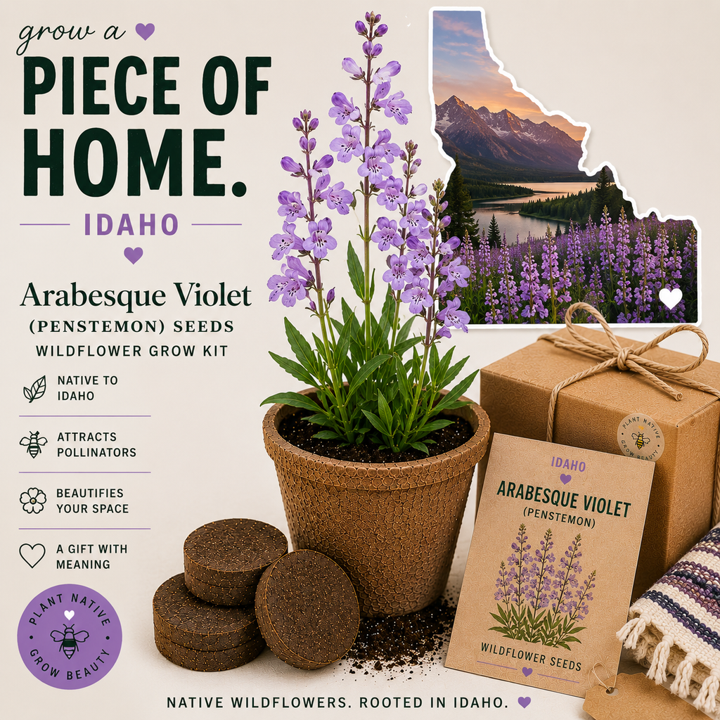 Kit de Culture Penstemon 'Arabesque Violet' de l'Idaho