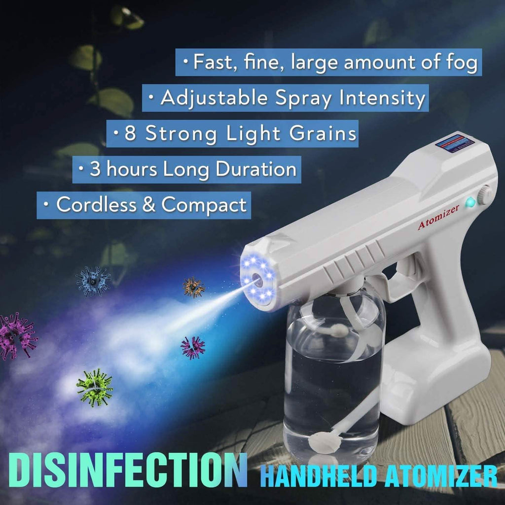IFLOVE Pulvérisateur électrostatique désinfectant Atomiseur Nano portable