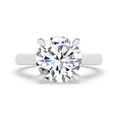 Bague de Fiançailles Solitaire en Diamant Rond de Laboratoire IGI, F/VS1, 5 carats en Or Blanc 18 carats