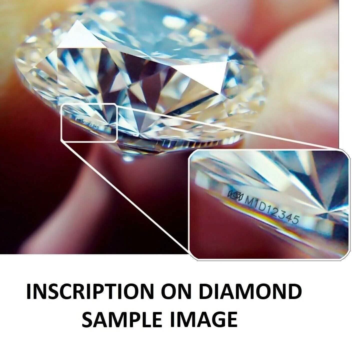 Clous d'oreilles solitaires en diamant rond créé en laboratoire IGI,F/VS1, 2 carats, en or jaune 18 carats