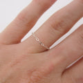 Mini chaîne en argent sterling ou plaqué or