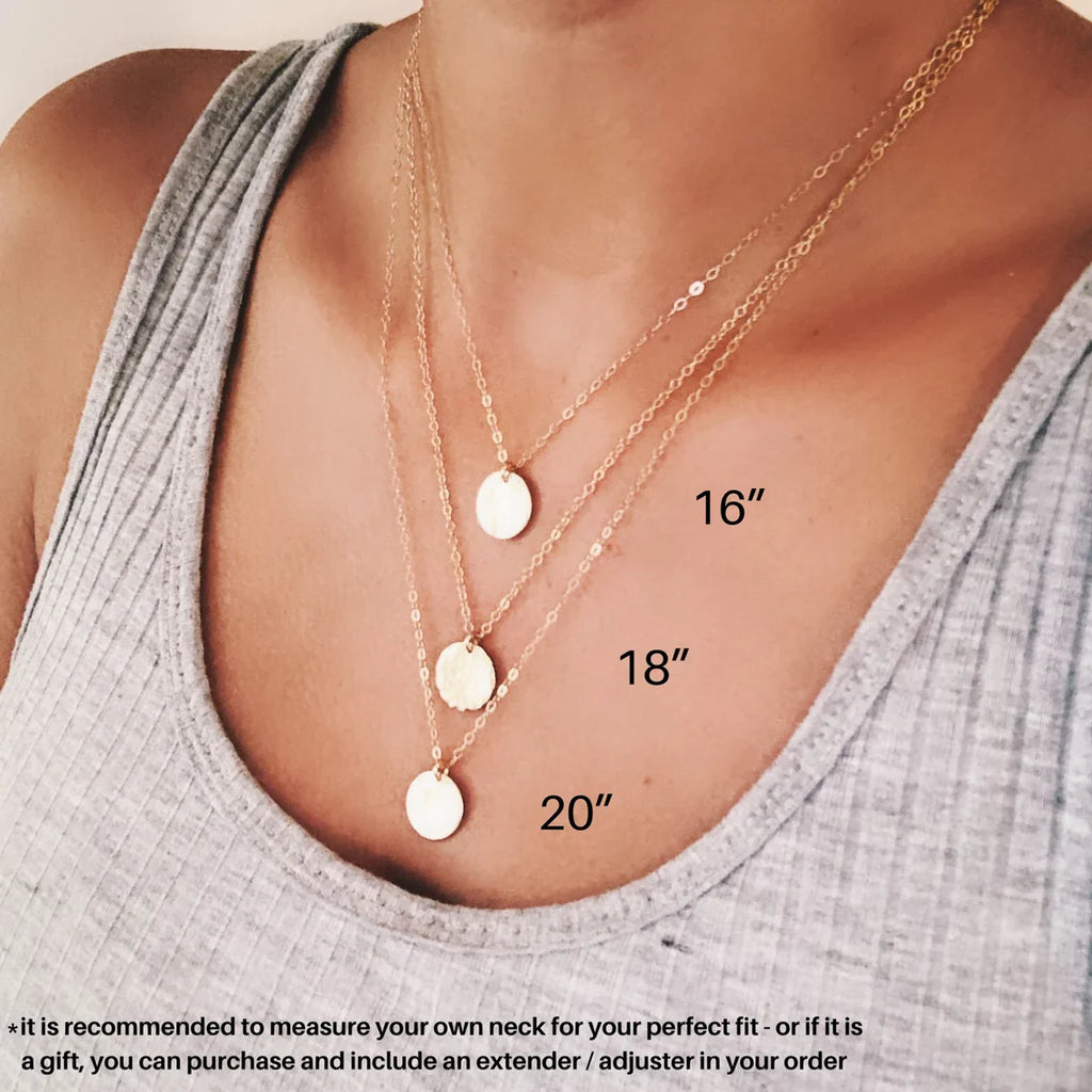 14k Gold Filled Cable Chain Necklace 2.3mm | Lobster Clasp | Custom Length Minimal Everyday Chain