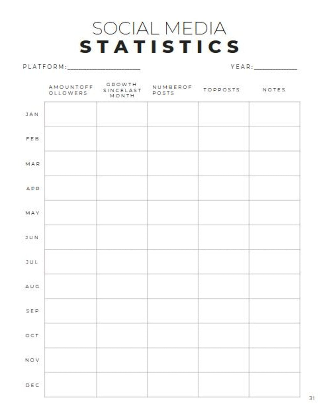 Planificateur complet pour petites entreprises | Plus de 50 pages | Imprimable et modifiable