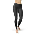 Legging de sport en fibre de carbone pour femme