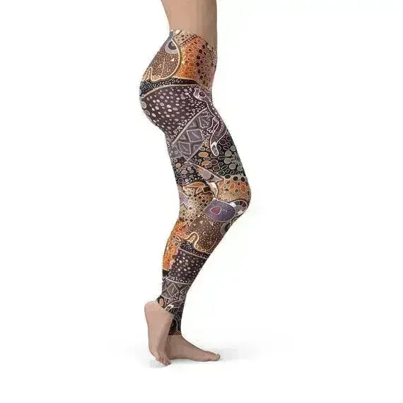Leggings Aborigènes Rêve pour Femme