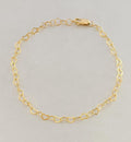 Bracelet Petit Cœur - Argent sterling ou Or laminé 14 carats