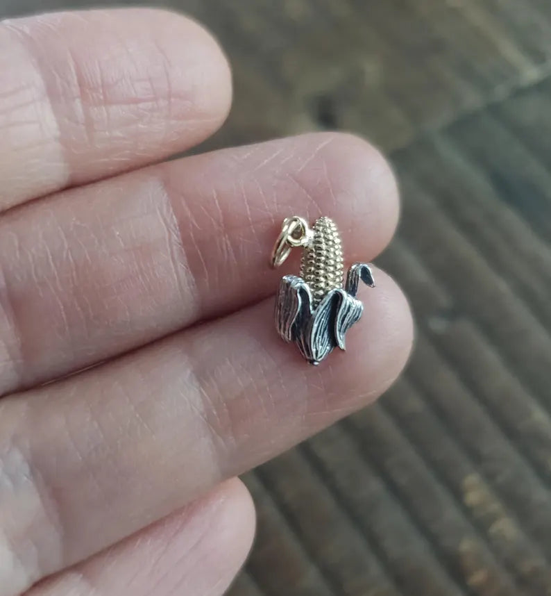 Collier de maïs en métaux mélangés
