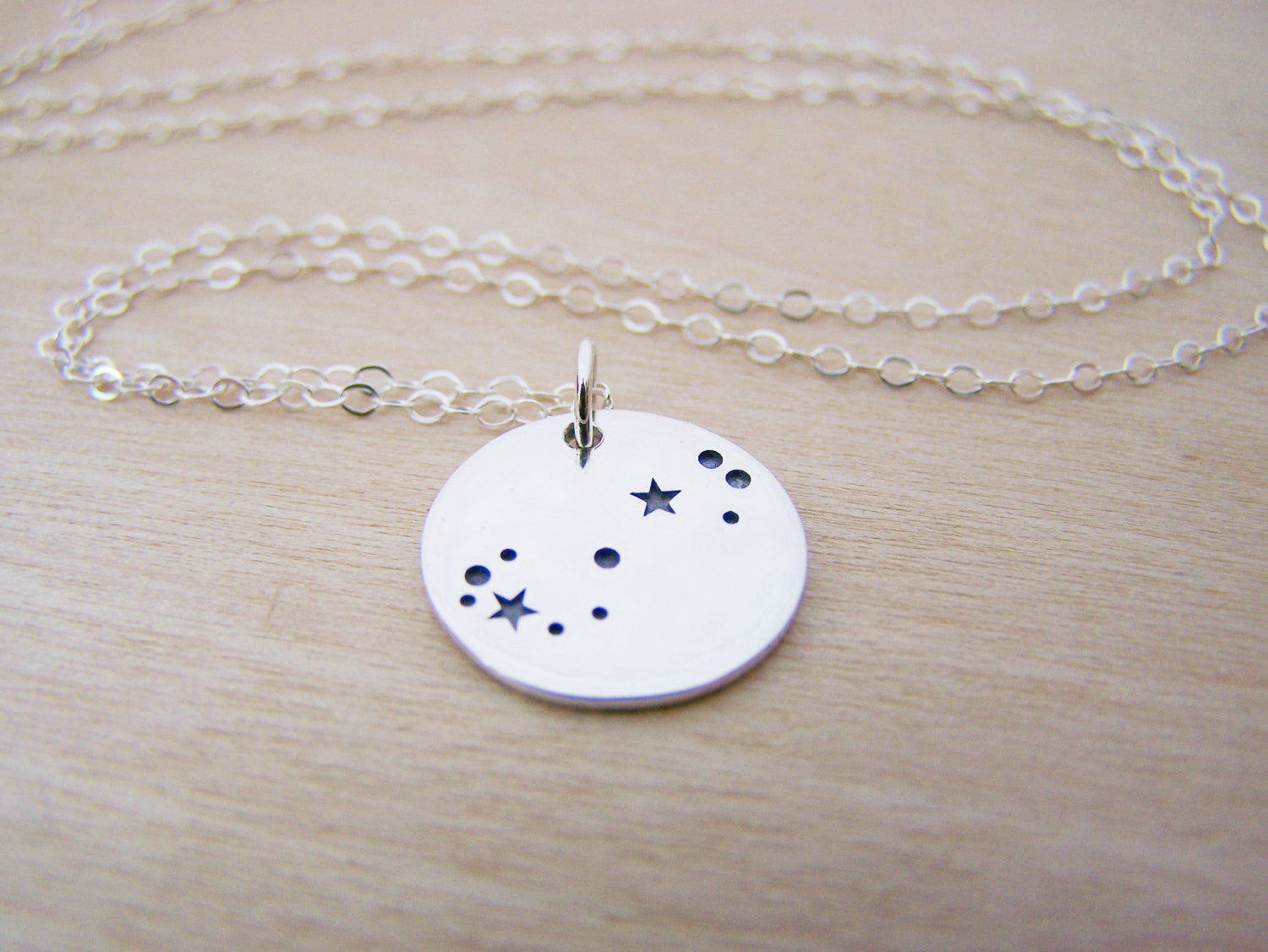 Collier en argent sterling constellation Scorpion