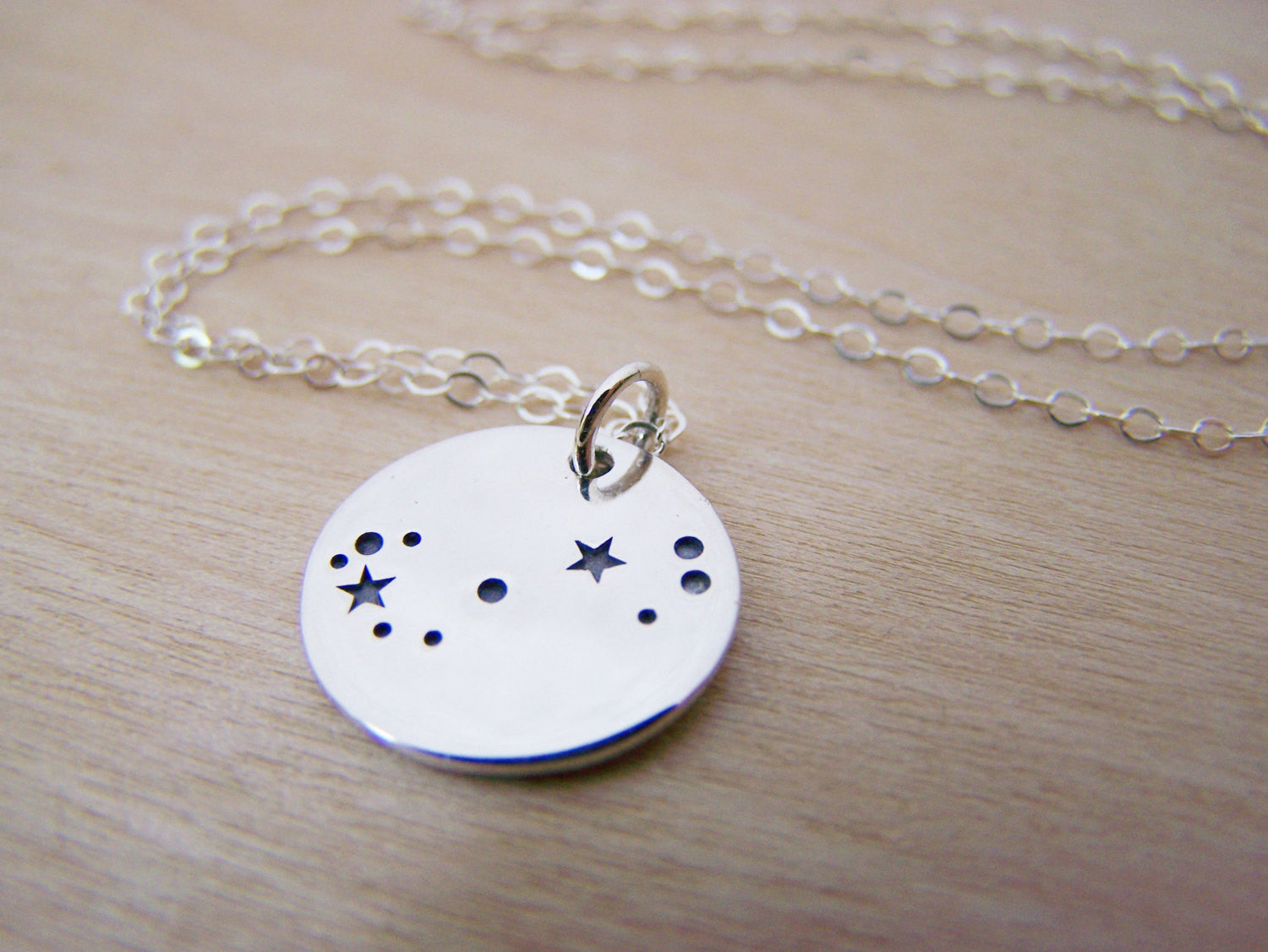 Collier en argent sterling constellation Scorpion