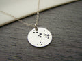 Sagittarius Constellation Sterling Silver Necklace