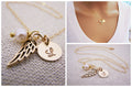 Collier Aile d'Ange Personnalisé - Collier Commémoratif - Collier Fausse Couche