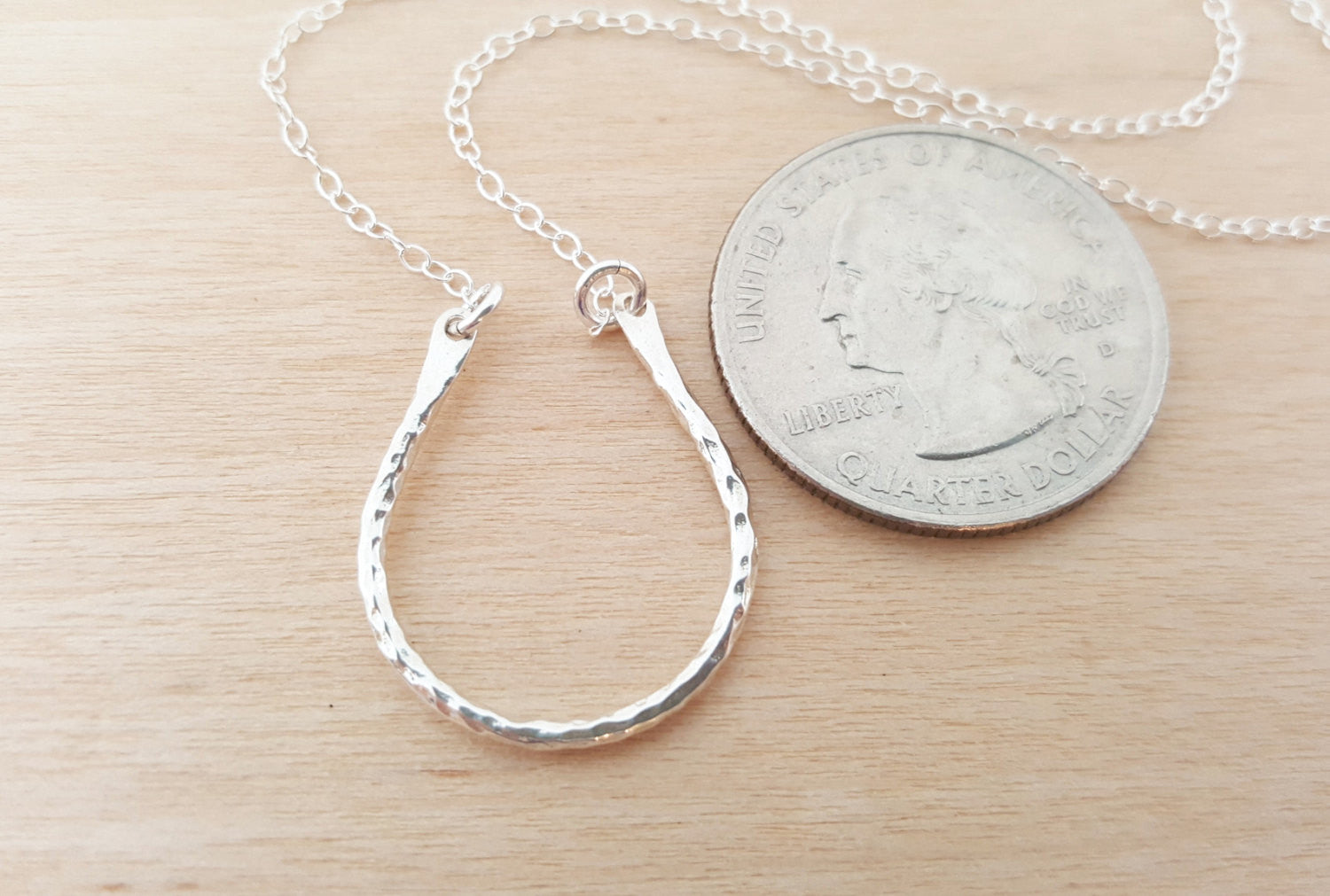 Collier Fer à Cheval – Bijou Porte-Bonheur en Argent Sterling