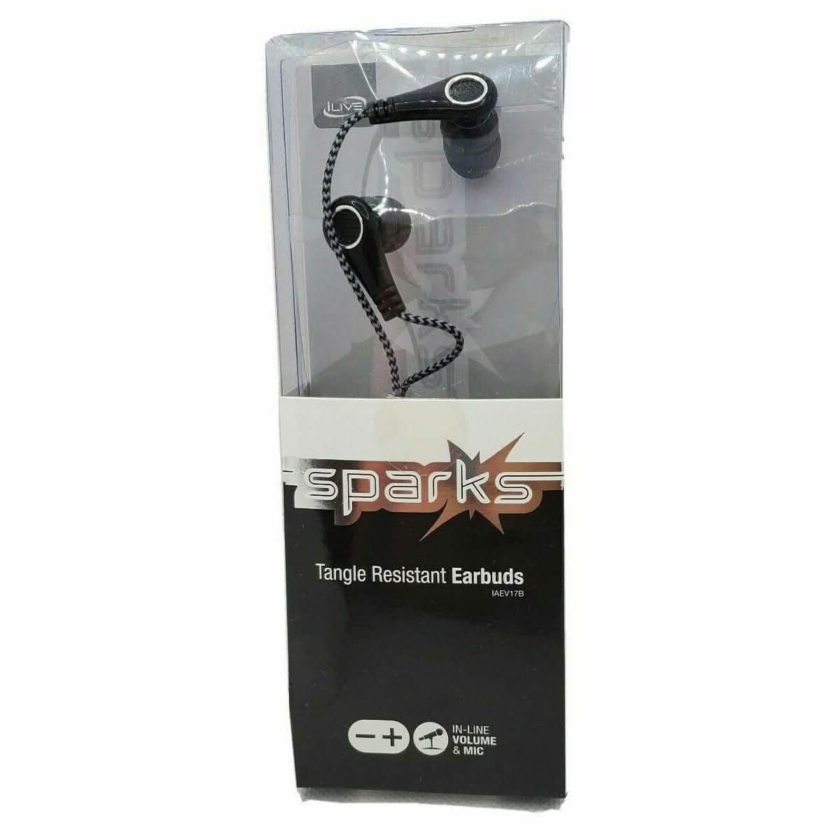 Écouteurs filaires anti-nœuds iLive Sparks