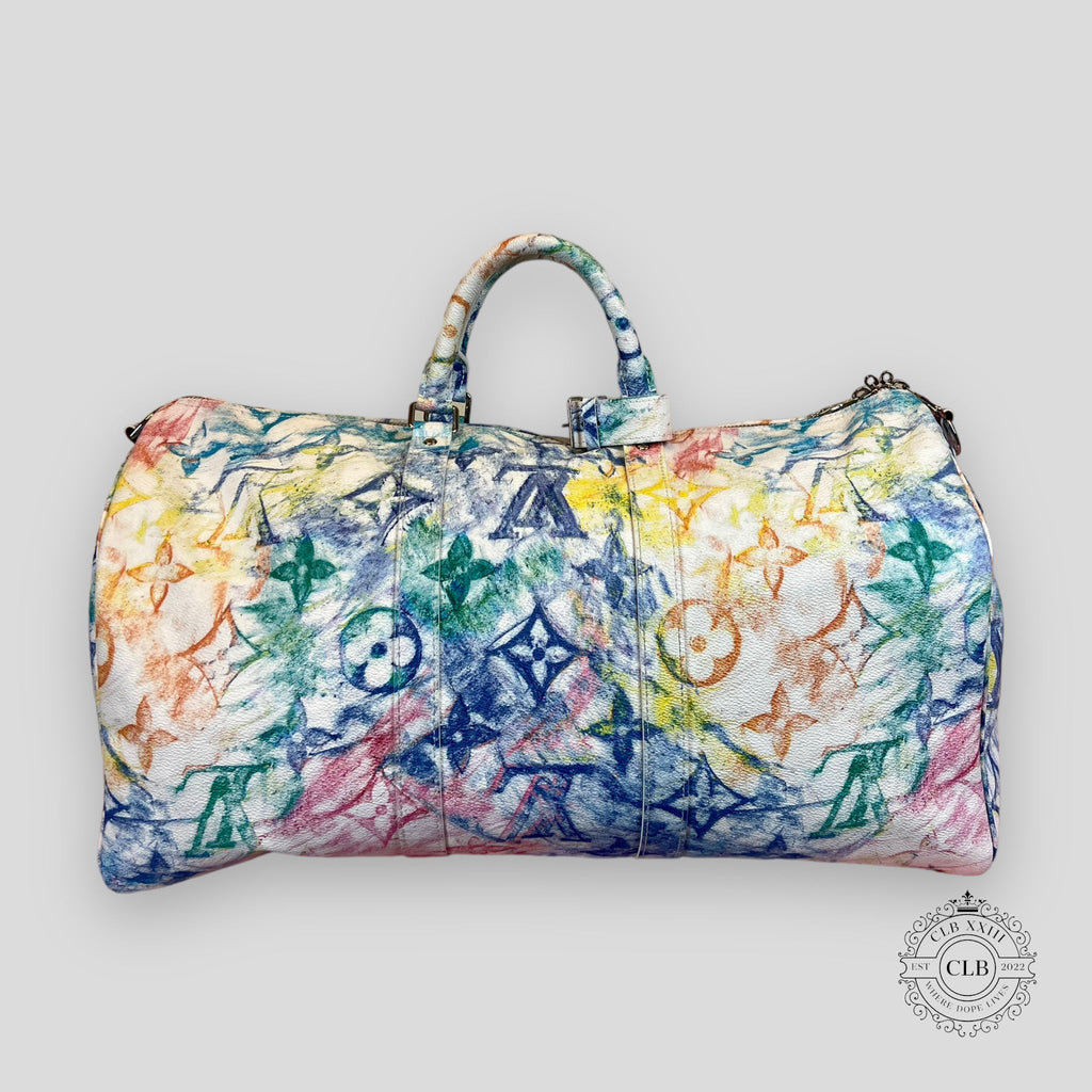 LOUIS VUITTON KEEPALL 50 MONOGRAM PASTEL