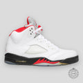 AIR JORDAN 5 RETRO « FIRE RED - SILVER TONGUE » 2013
