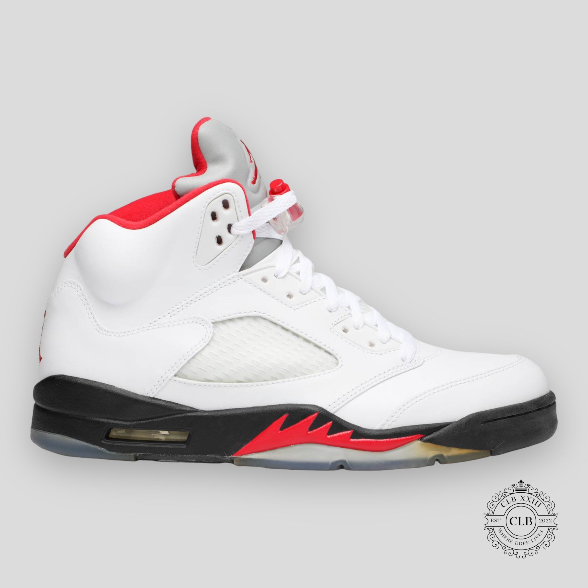 AIR JORDAN 5 RETRO « FIRE RED - SILVER TONGUE » 2013
