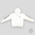 SWEAT À CAPUCHE LOGO CHROME HEARTS - BLANC