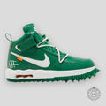 NIKE AIR FORCE 1 MID X OFF WHITE « PINE GREEN »
