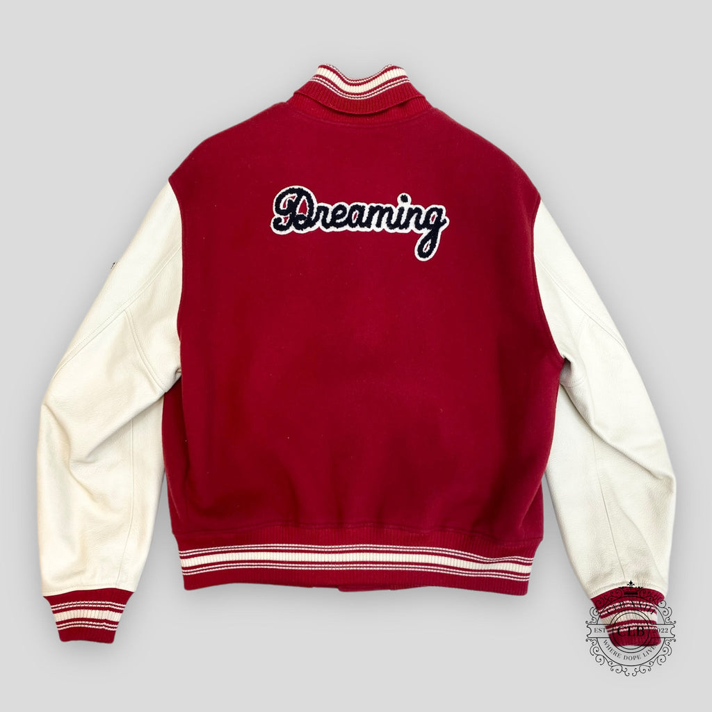 BLOUSON TEDDY LOUIS VUITTON MLK DREAMING - ROUGE