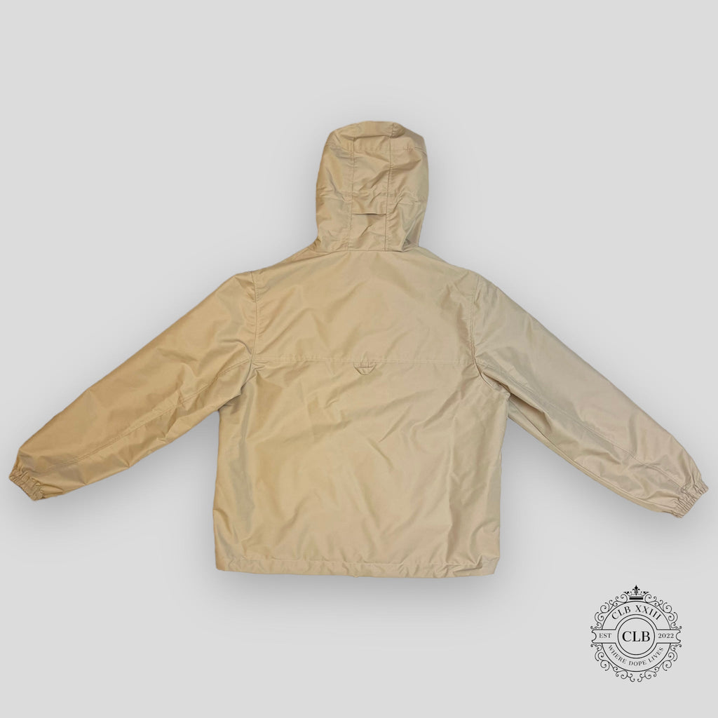Coupe-vent Louis Vuitton Monogram réversible en nylon beige