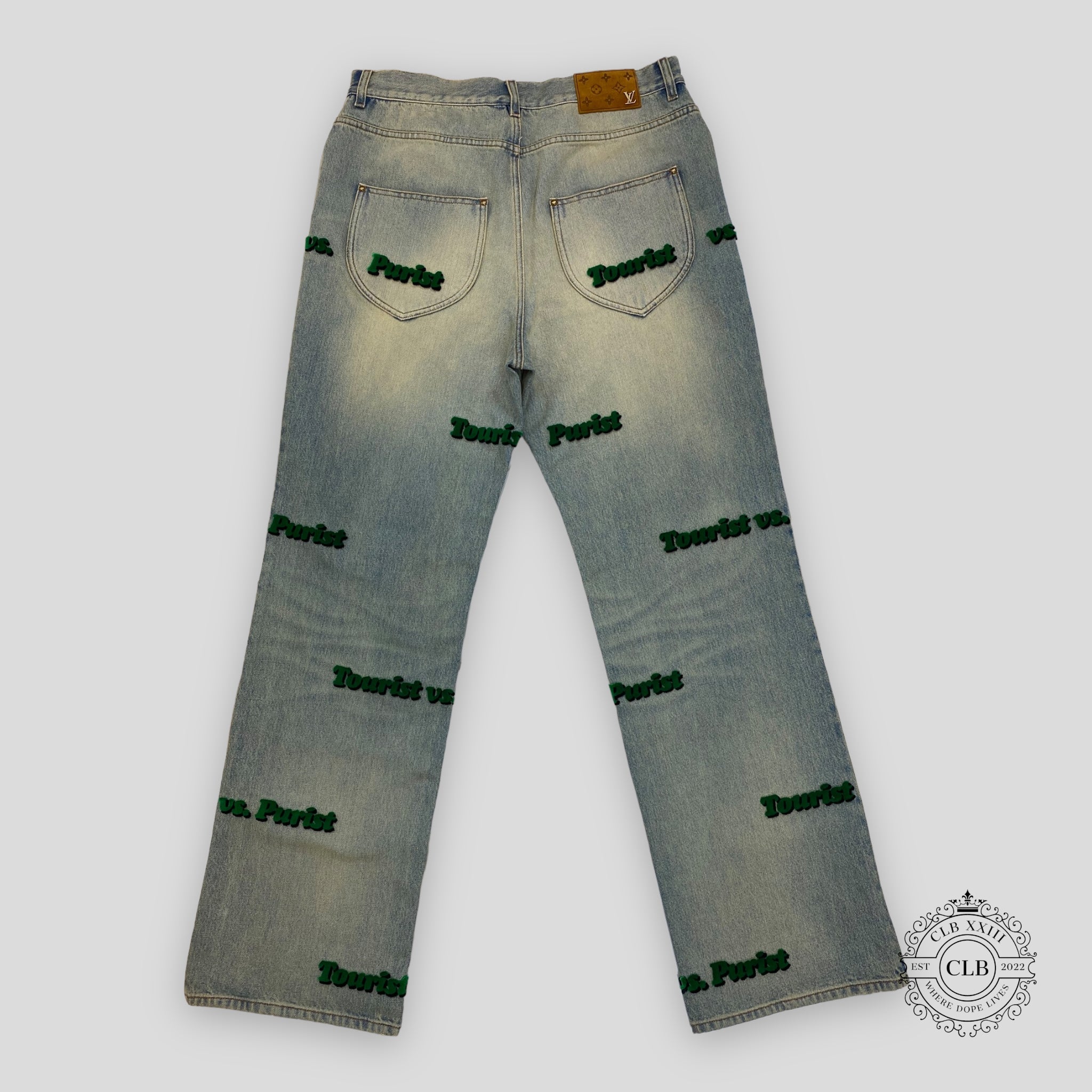 Louis Vuitton Jean ample de touriste vs puriste
