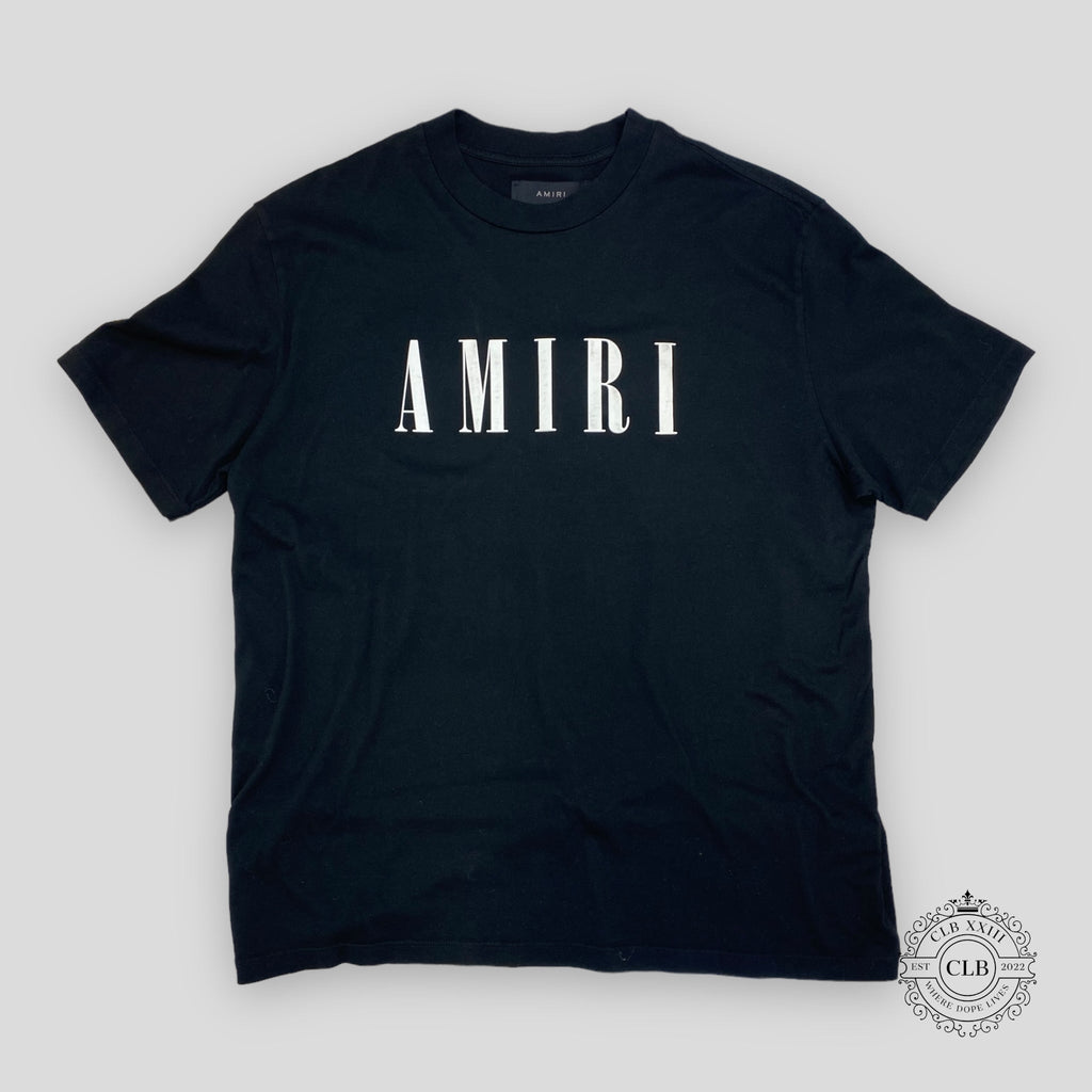 TEE-SHIRT AMIRI LOGO CORE - NOIR