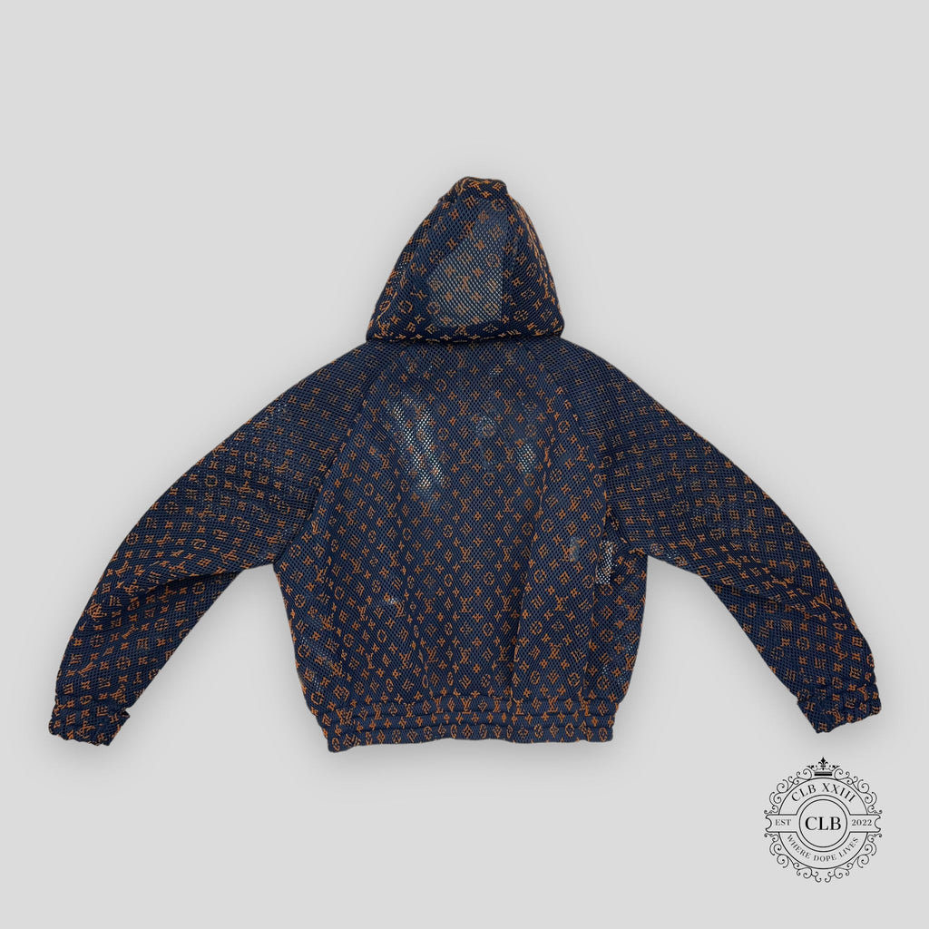 BLOUSON ZIP EN FILET MONOGRAM LOUIS VUITTON