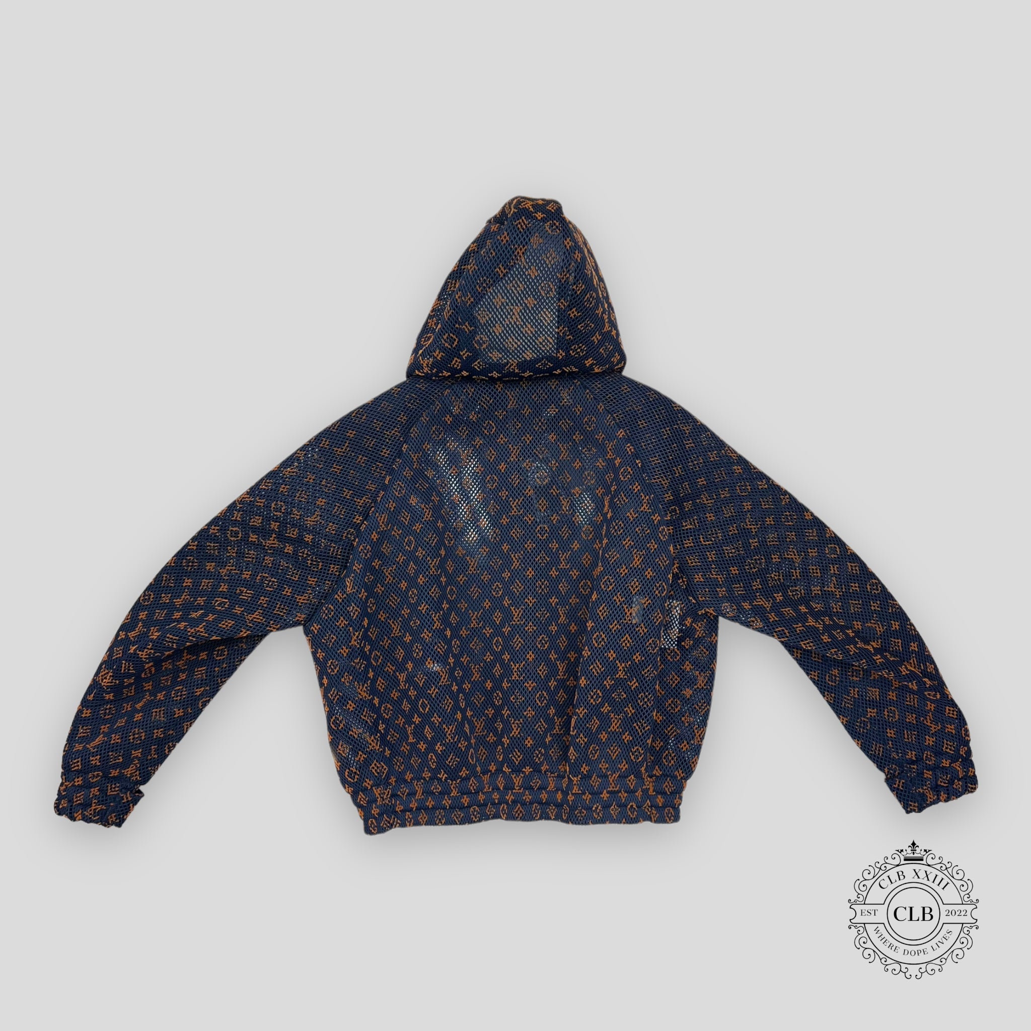 BLOUSON ZIP EN FILET MONOGRAM LOUIS VUITTON