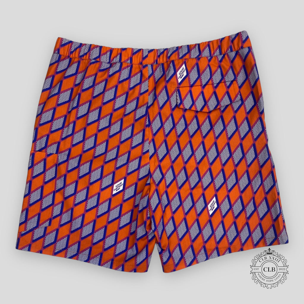 Shorts à cordon de serrage Louis Vuitton Diamond Damier Cricket