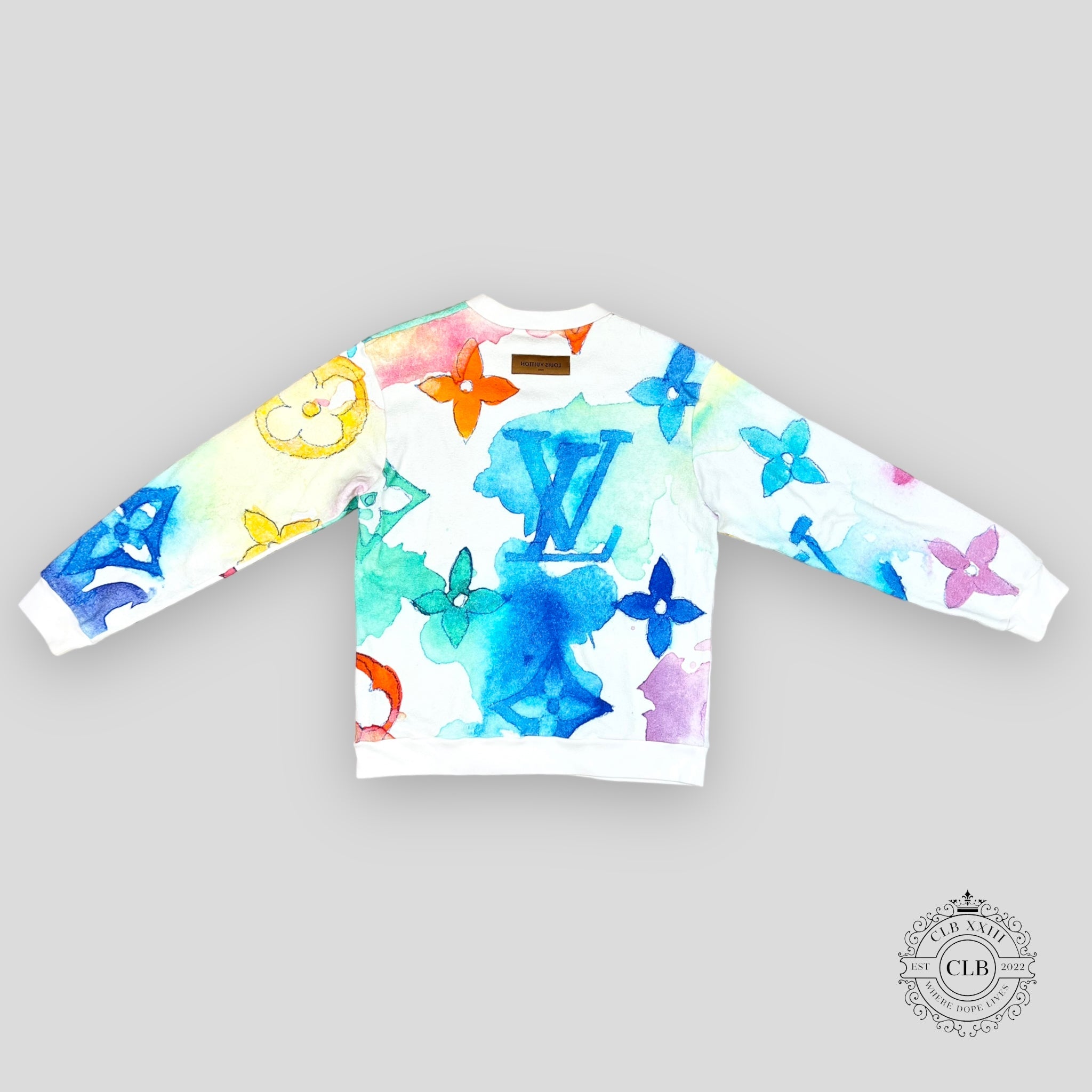 Louis Vuitton Pull Ras-du-cou Monogram Aquarelle