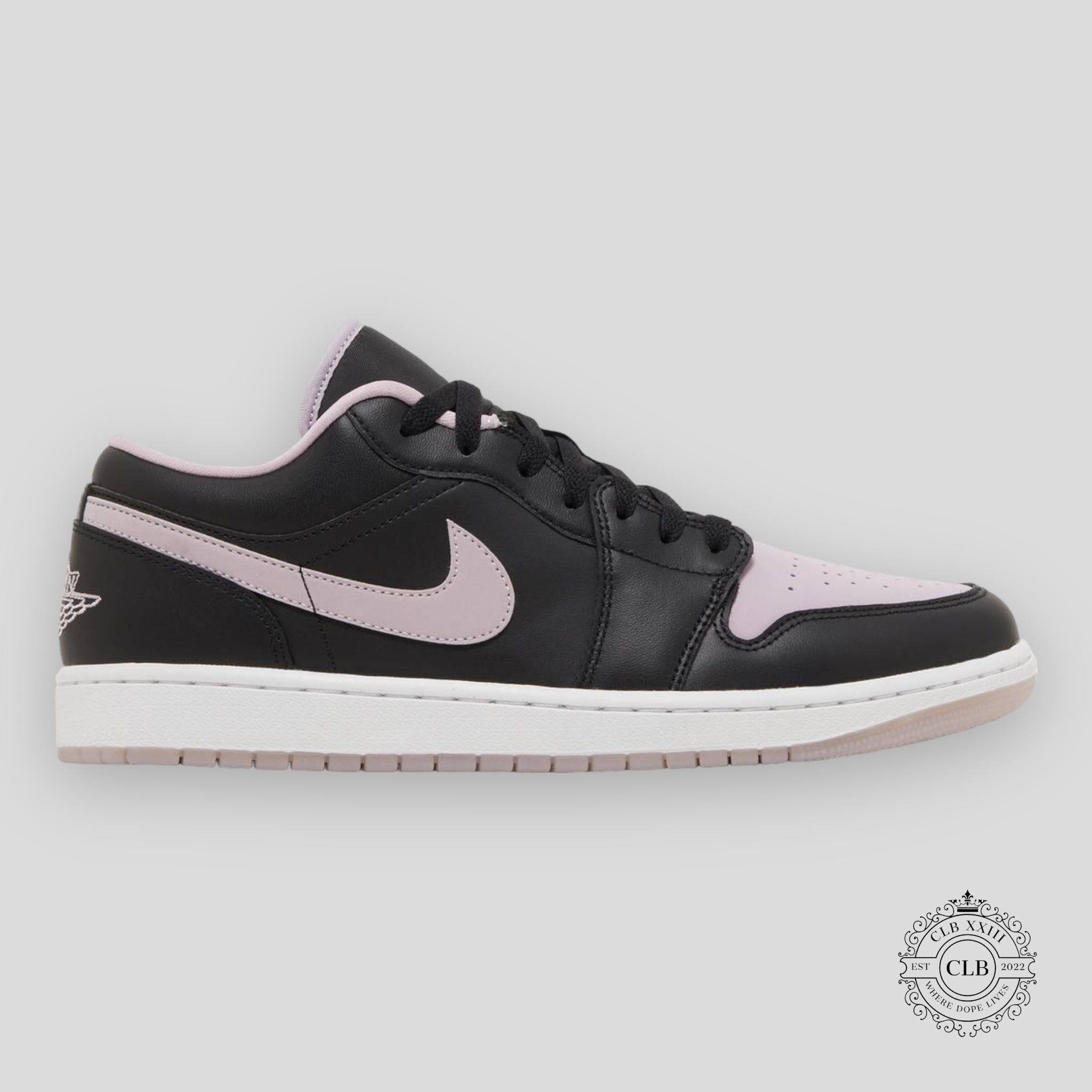 AIR JORDAN 1 LOW SE (GS) « BLACK ICED LILAC »