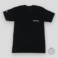 CHROME HEARTS T-SHIRT MANCHES COURTES DAGGER - NOIR / ROSE