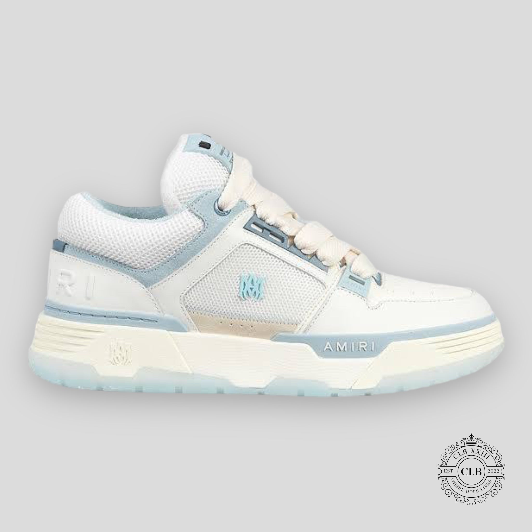 AMIRI MA-1 « BLANC ET BLEU »