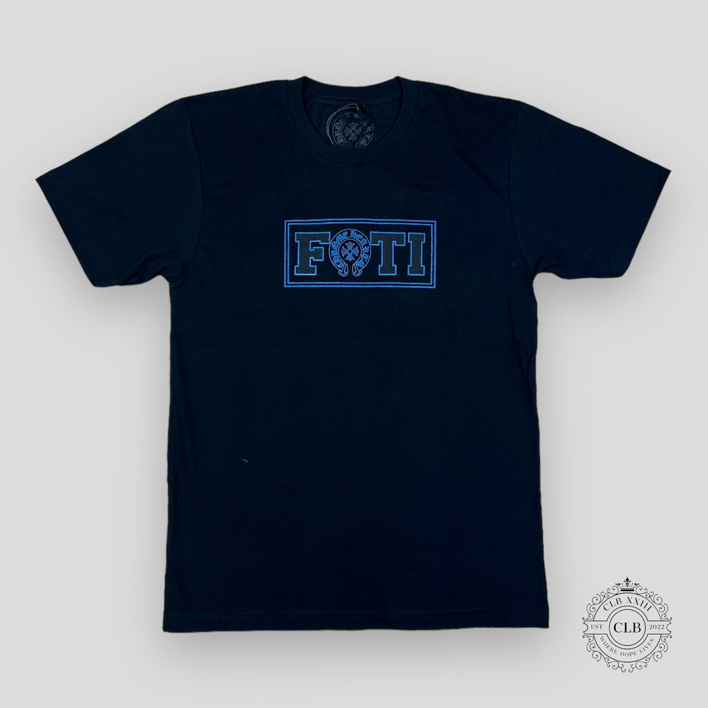 T-shirt Chrome Hearts Foti Harris Noir / Bleu
