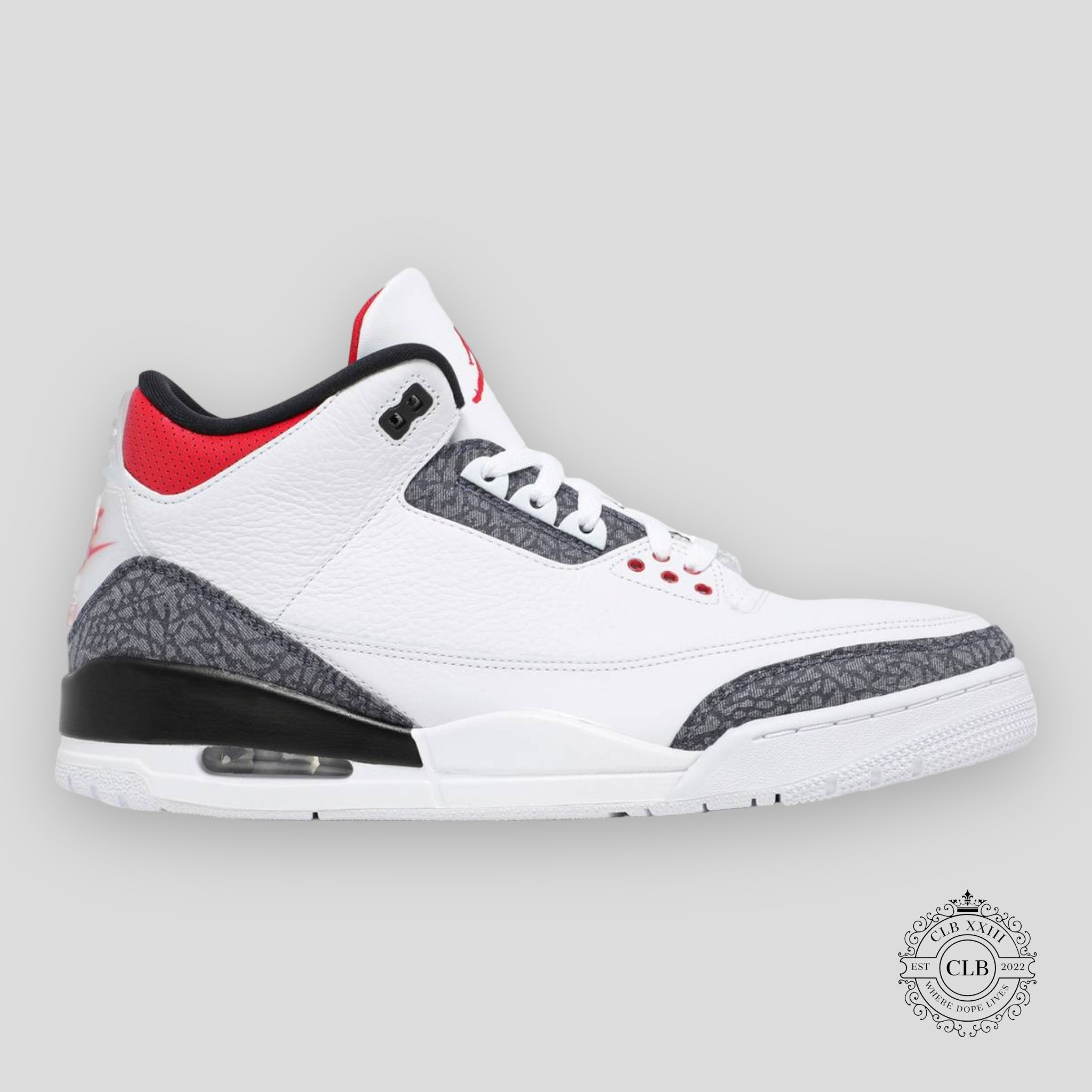 AIR JORDAN 3 RETRO « FIRE RED DENIM »