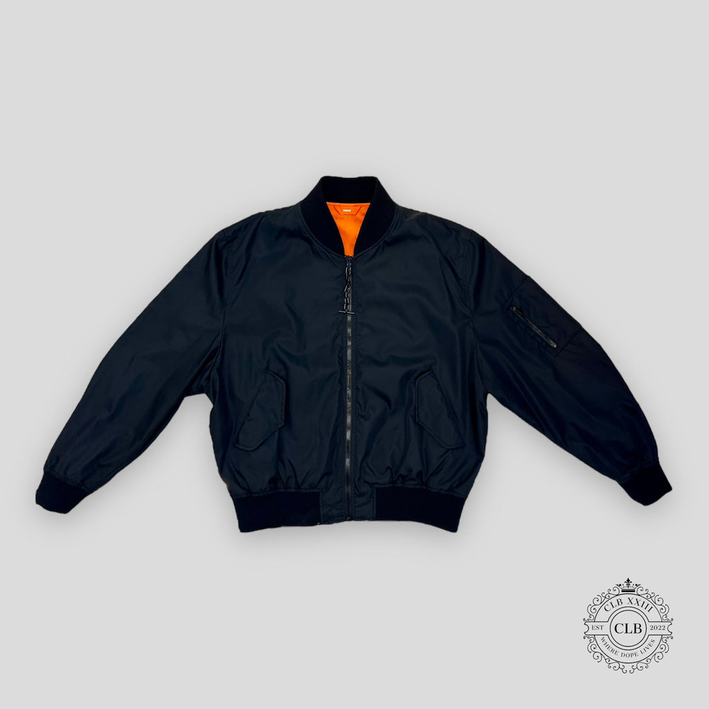 Blouson aviateur réversible Louis Vuitton Noir / Orange