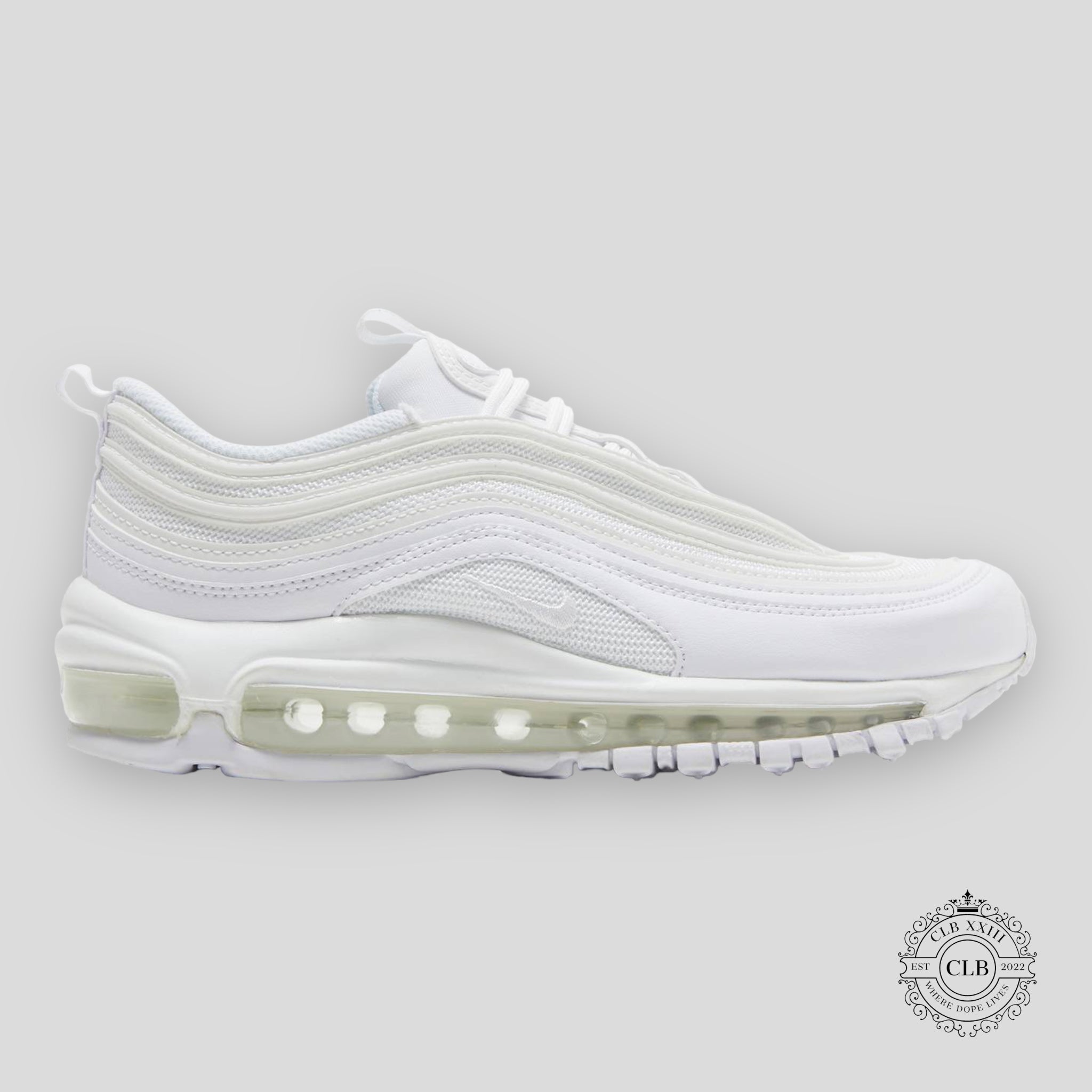NIKE AIR MAX 97 (F) « TRIPLE WHITE »