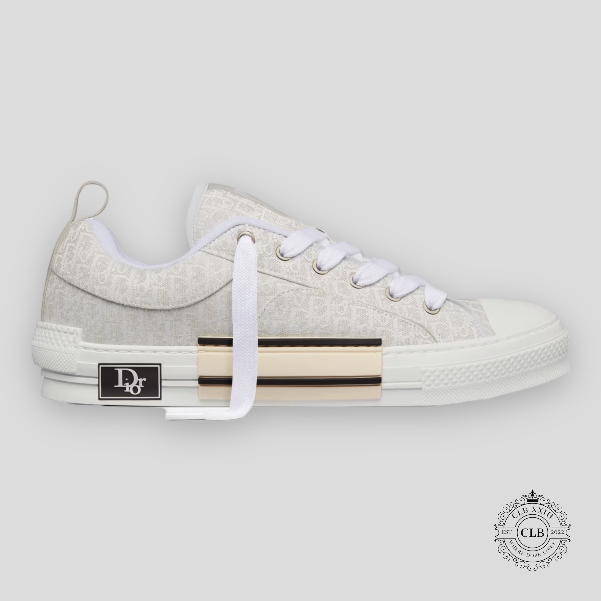 SNEAKER CHRISTAN DIOR B23 « CRÈME »