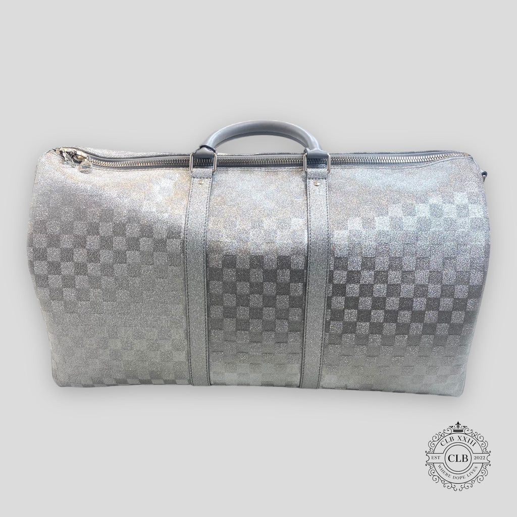 LOUIS VUITTON KEEPALL BANDOULIERE 50 - ARGENT
