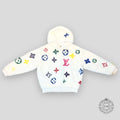 Veste en vison à monogramme multicolore Louis Vuitton