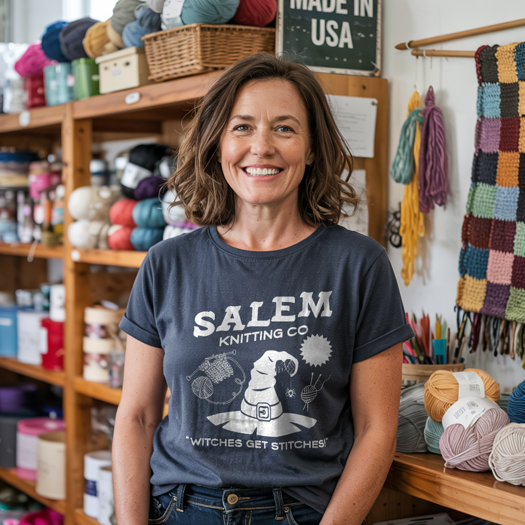T-shirt en tricot Salem