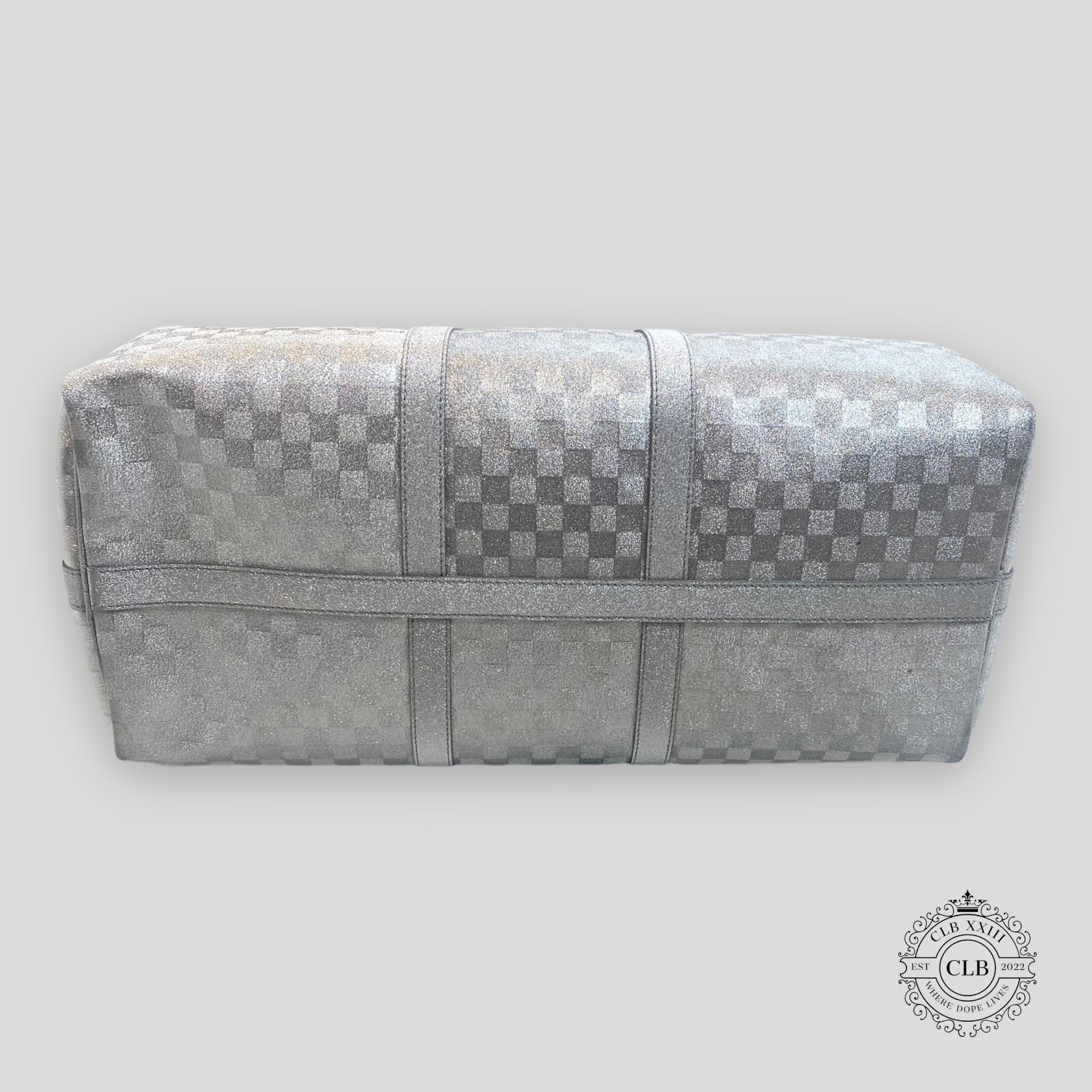 LOUIS VUITTON KEEPALL BANDOULIERE 50 - ARGENT