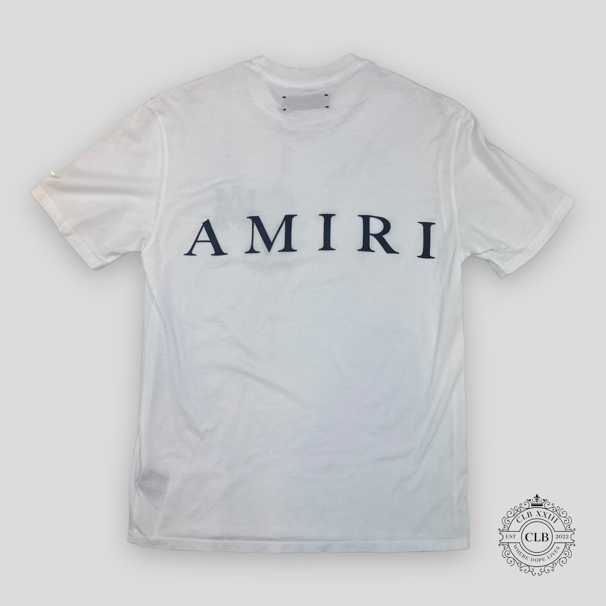 T-shirt Amiri Ma Core Logo blanc