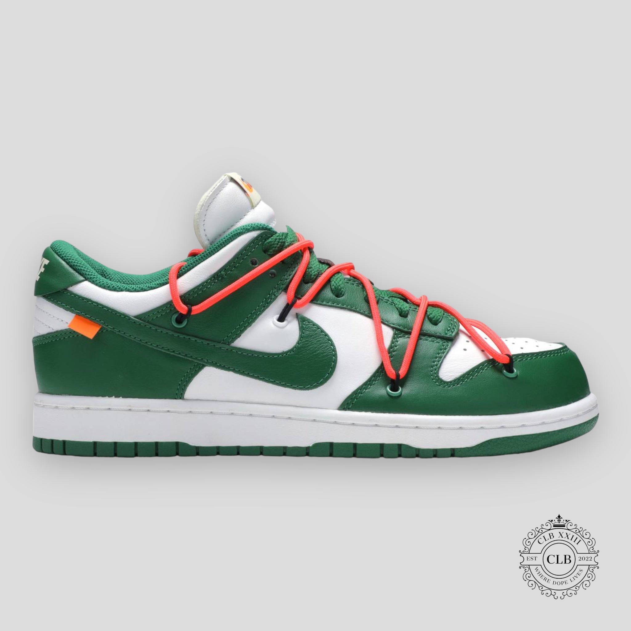 NIKE DUNK LOW X OFF WHITE « PINE GREEN »