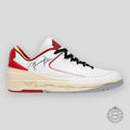 AIR JORDAN 2 RETRO LOW X OFF WHITE « VARSITY RED »