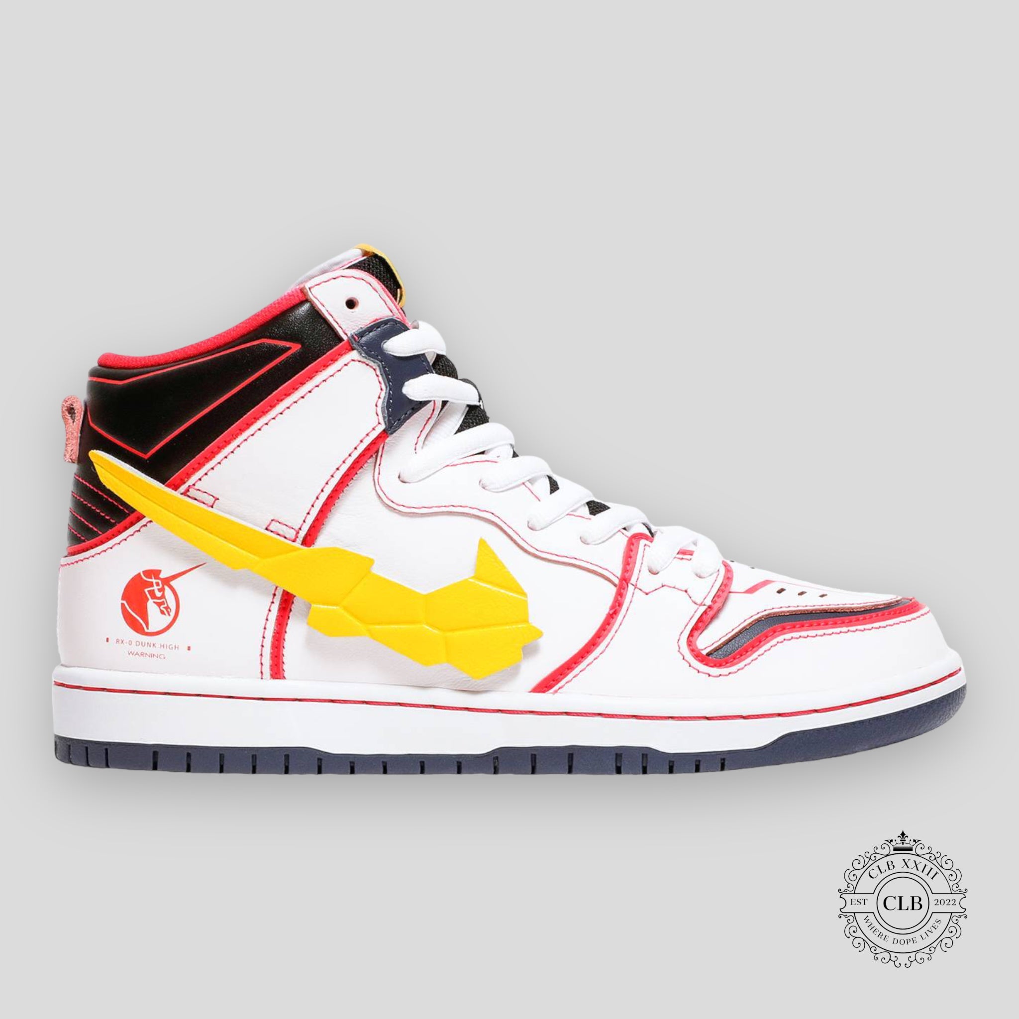 NIKE SB DUNK HIGH X GUNDAM « PROJET UNICORN - RX-0 »