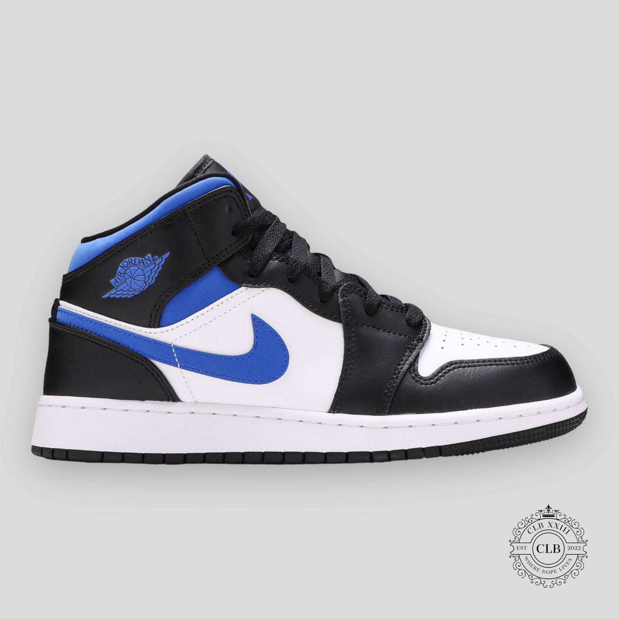 AIR JORDAN 1 MID (GS) « RACER BLUE »