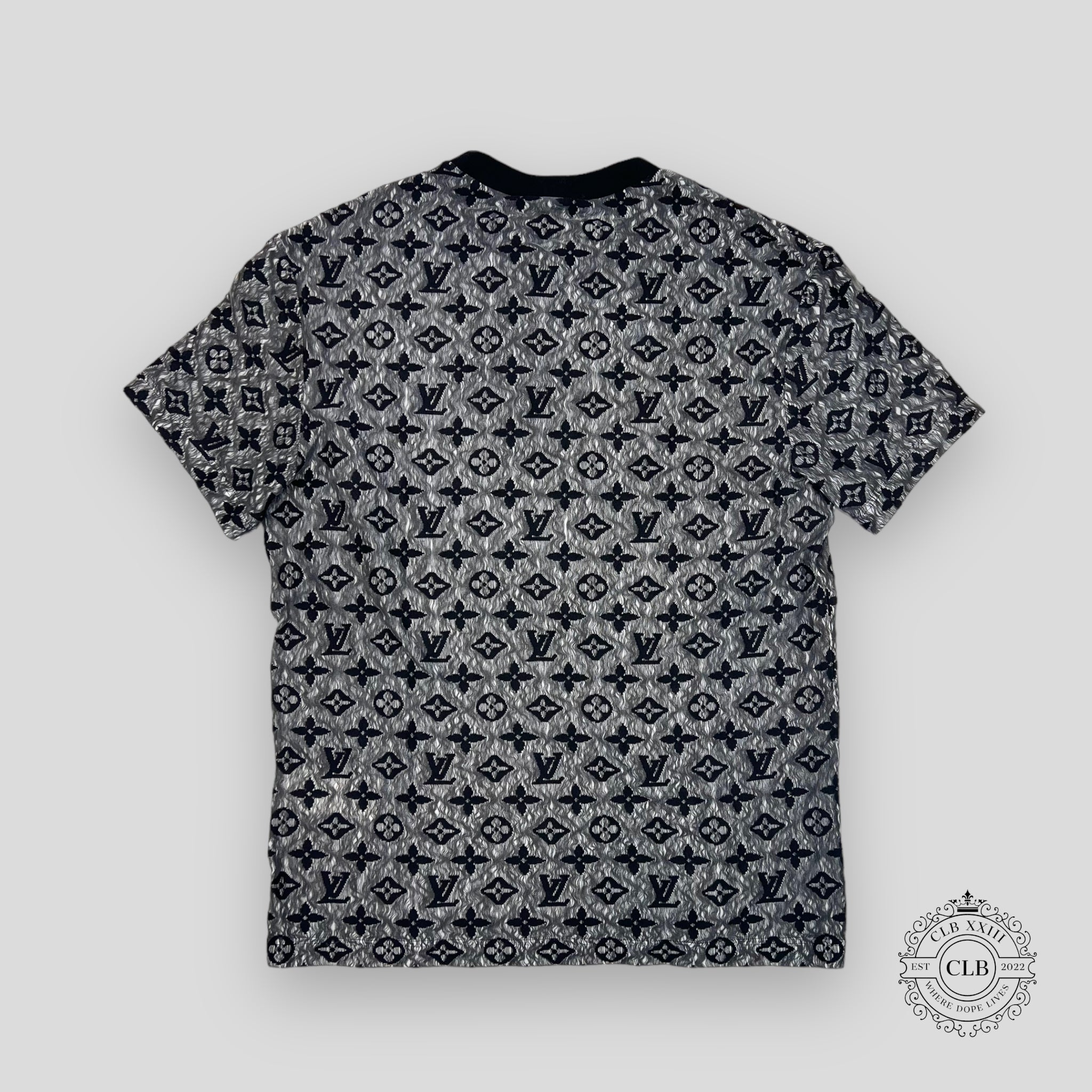 T-SHIRT MONOGRAM LOUIS VUITTON - NOIR