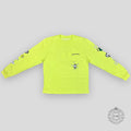 TEE-SHIRT MANCHES LONGUES CHROME HEARTS MATTY BOY - VERT CITRON