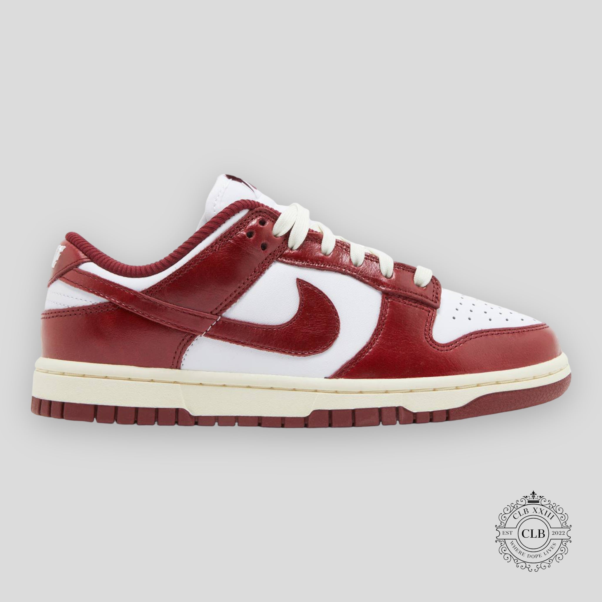 NIKE DUNK LOW (F) « ROUGE VINTAGE »